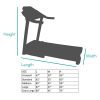 NonFolding Treadmill Sizing Chart